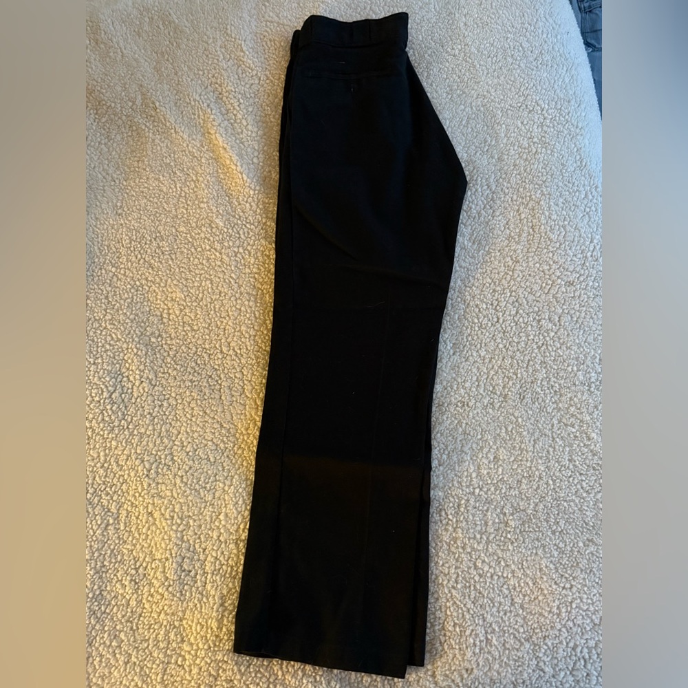 Black Pinstripe Pants